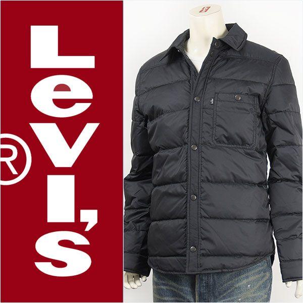 Levi's リーバイス ダウン シャツジャケット ライトウェイトダウン ジェットブラック Levi's Red Tab Jacket