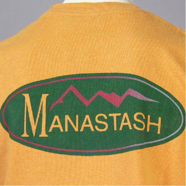 MANASTASH マナスタッシュ 半袖 ロゴ プリントＴシャツ コットン×ヘンプ MANASTASH S/S LOGO PRINT TEE 7193021-68｜gpa｜03