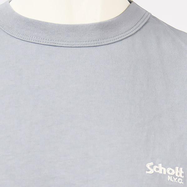 Schott ショット Tシャツ スタンダード レザー SCHOTT SS T-SHIRT STANDARD LEATHER 782-3134035-020【国内正規品/プリント/ライダース/半袖】｜gpa｜03