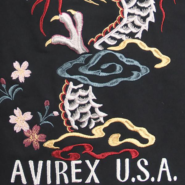 AVIREX（アヴィレックス） アビレックス 長袖Tシャツ スーベニア 龍桜