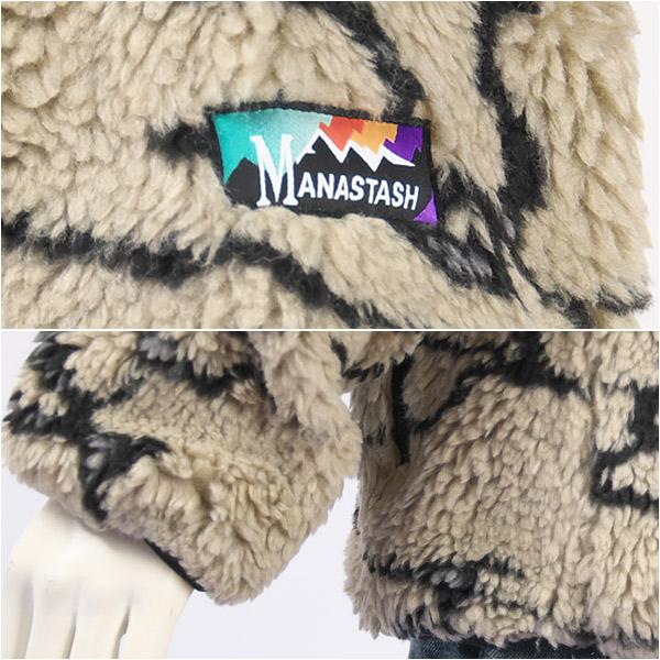 MANASTASH（マナスタッシュ） リチウム ボア フリース ジャケット