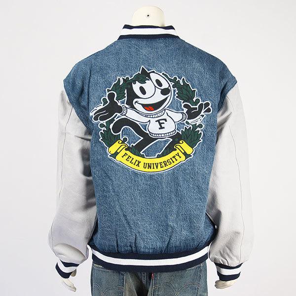 Levi's リーバイス フィリックス スタジアムジャケット リバーシブル LEVI'S FELIX THE CAT RV LETTERMAN  JACKET A国内正規品/ワッペン/スタジャン