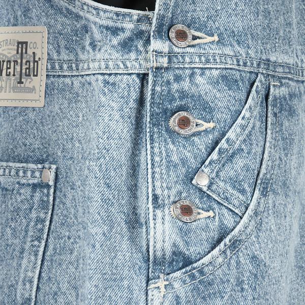 Levi's リーバイス シルバータブ レディース クロップド オーバーオール LEVI'S SILVER TAB WOMEN'S CROP OVERALL A6280-0000【国内正規品/デニム/ジーンズ】_4