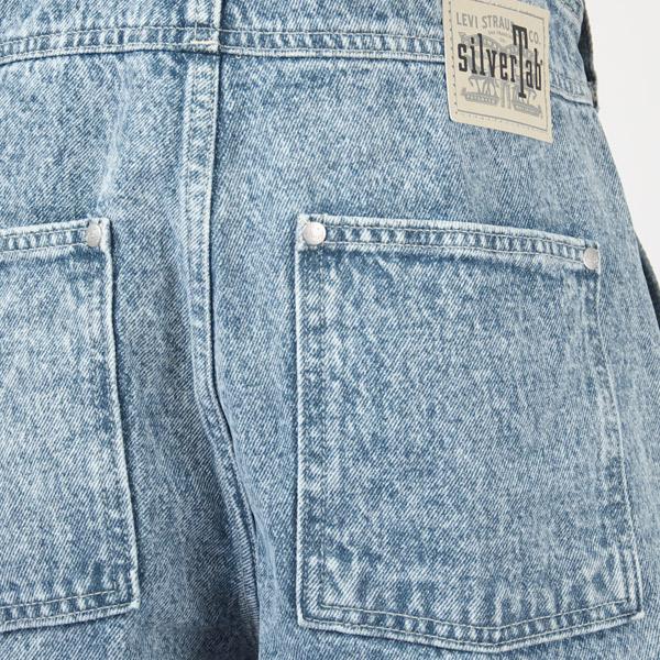 Levi's リーバイス シルバータブ レディース クロップド オーバーオール LEVI'S SILVER TAB WOMEN'S CROP OVERALL A6280-0000【国内正規品/デニム/ジーンズ】_5