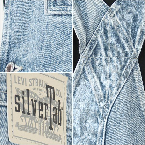 Levi's リーバイス シルバータブ レディース クロップド オーバーオール LEVI'S SILVER TAB WOMEN'S CROP OVERALL A6280-0000【国内正規品/デニム/ジーンズ】_6