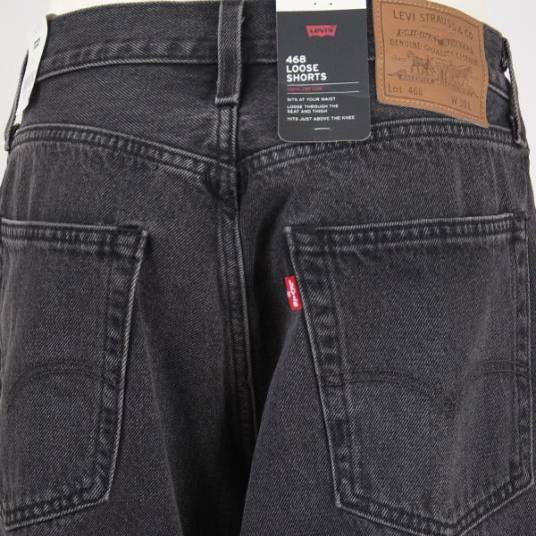 Levi's（リーバイス） プレミアム 468 ルーズ ショートパンツ デニム