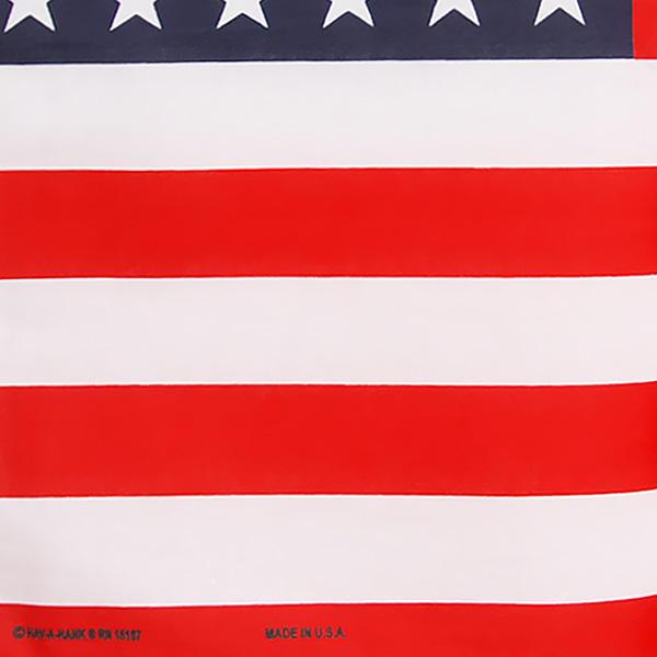 Hav-A-Hank ハバハンク バンダナ HAV-A-HANK BANDANNA PATRIOTIC MADE IN THE USA B22AME-000114【米国製/クリックポスト対応可】｜gpa｜02