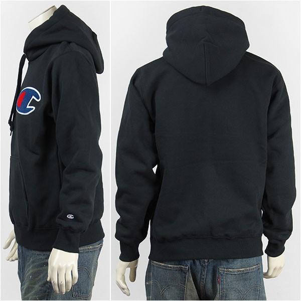 Champion ダウンフェザー プルオーバートップス BLACK XL