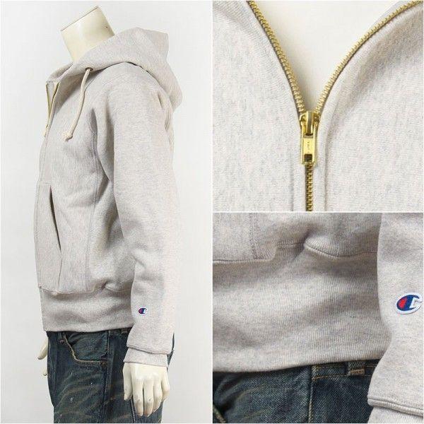 米国製 Champion チャンピオン リバースウィーブ フルジップ スウェットパーカー Champion MADE IN USA REVERSE WEAVE ZIP HOODED SWEAT SHIRT C5-U102-810｜gpa｜03