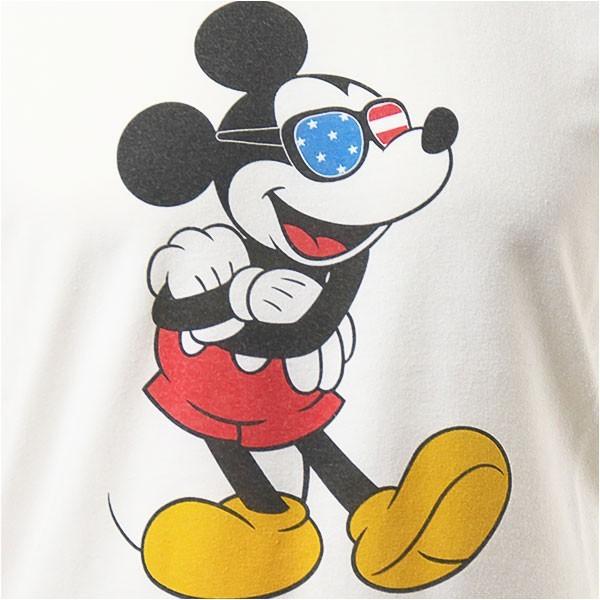 【国内正規品】Disney ディズニー ミッキーマウス 半袖 プリント Ｔシャツ サングラスデザイン Disney S/S MICKEY MOUSE PRINT T-SHIRT GU711064R-001｜gpa｜03