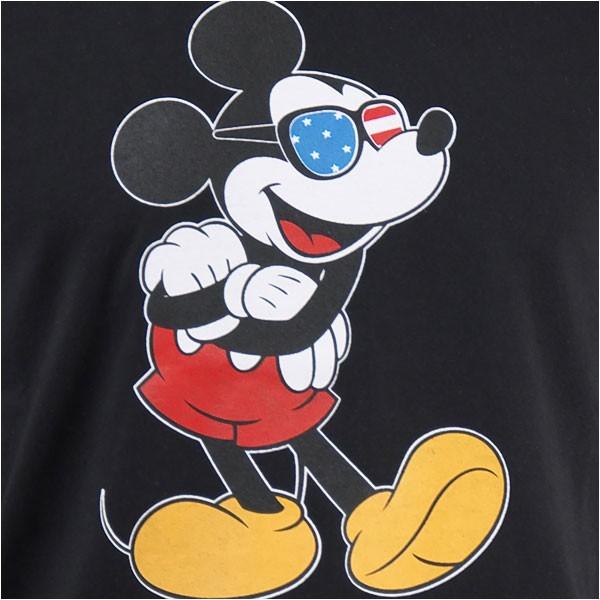 【国内正規品】Disney ディズニー ミッキーマウス 半袖 プリント Ｔシャツ サングラスデザイン Disney S/S MICKEY MOUSE PRINT T-SHIRT GU711064R-101｜gpa｜03