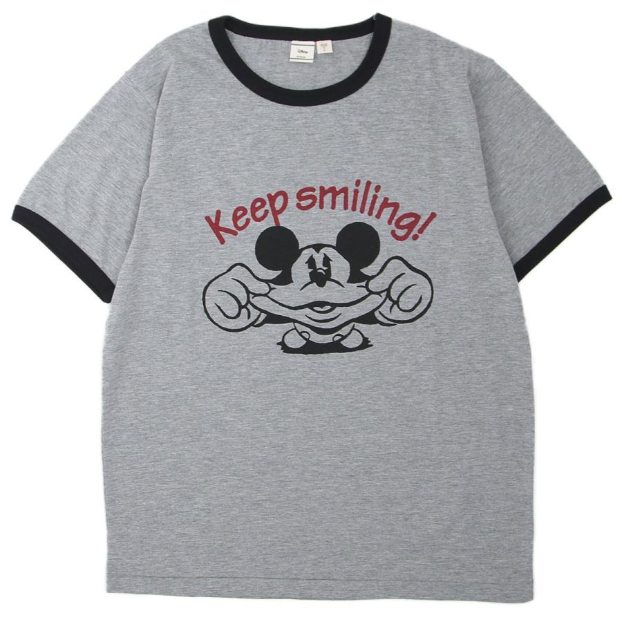 【国内正規品】Disney ディズニー ミッキーマウス 半袖 プリント Ｔシャツ リンガー Disney S/S MICKEY MOUSE PRINT T-SHIRT GU821078R-206｜gpa｜04