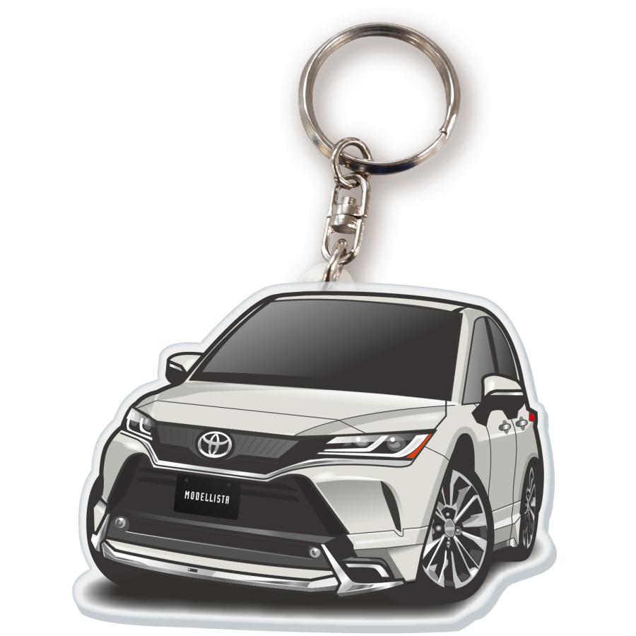 カーアクリルキーホルダー トヨタライセンス商品 ハリアー モデリスタ
