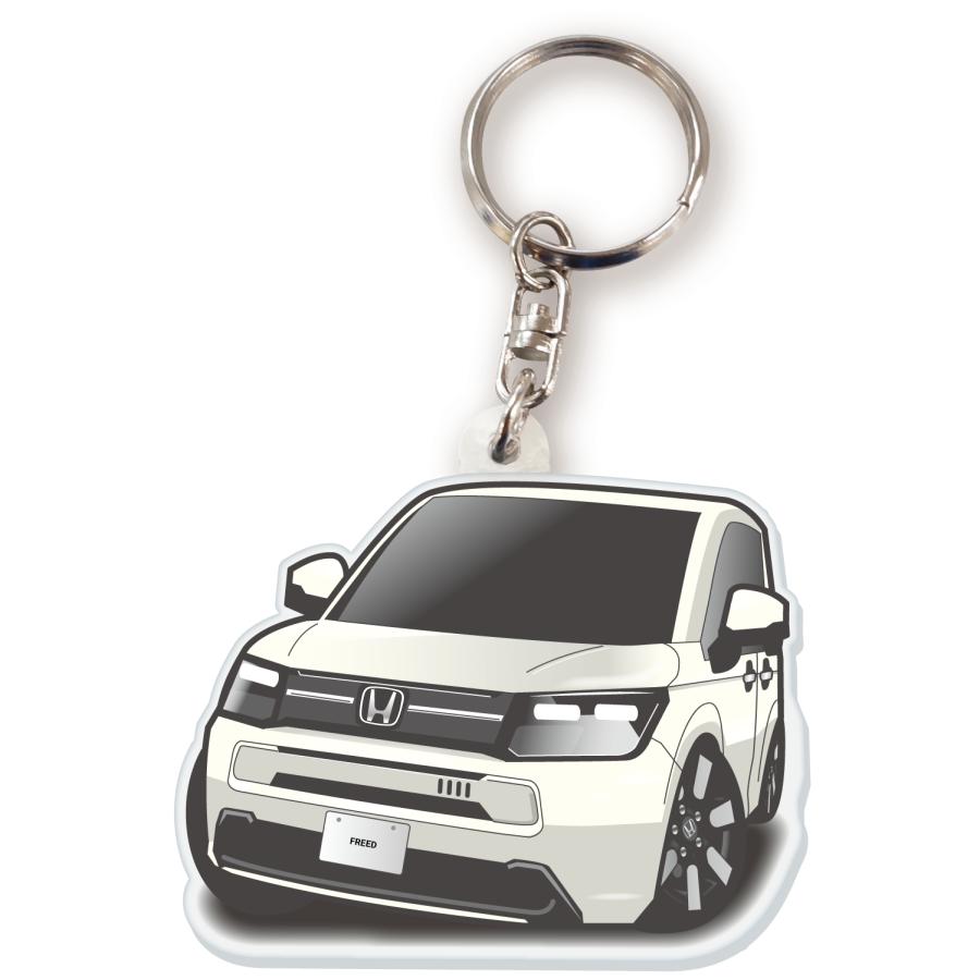 カーアクリルキーホルダー ホンダライセンス商品 FREED（3代目）ちび