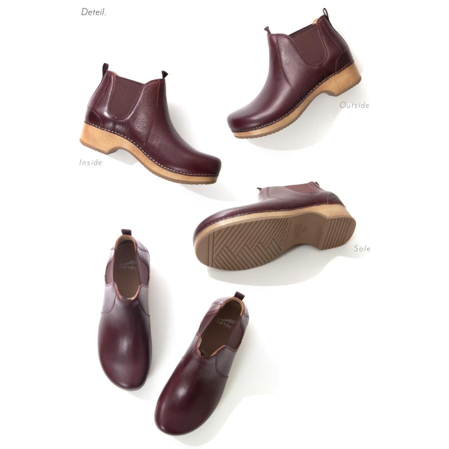 極美品！dansko ダンスコ　サイドゴア　厚底　コンフォートレザースリッポン 極美品！dansko ダンスコ サイドゴア 厚底 コンフォートレザー