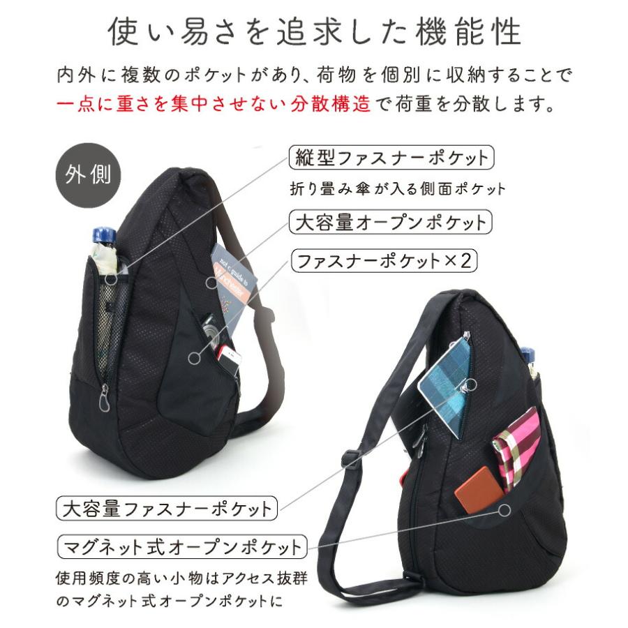 ヘルシーバックバッグ アクティブトラベラー Mサイズ 25SS : リココチ