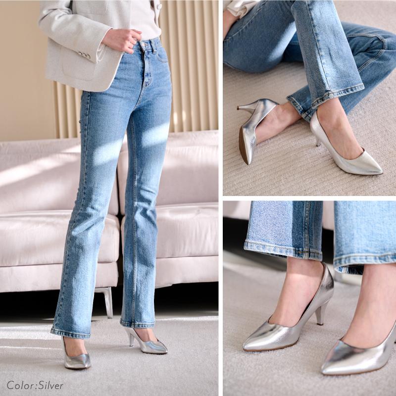 PICCADILLY（ピカジリー）パンプス ポインテッド 7cm ハイヒール 軽量 | PICCADILLY | 18