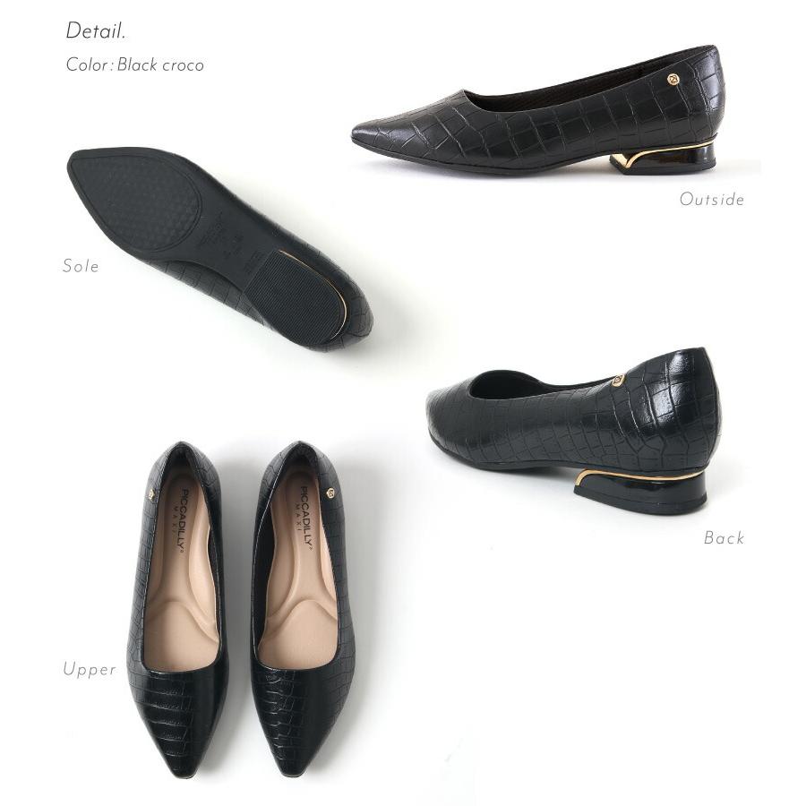 PICCADILLY（ピカジリー）パンプス ポインテッド 2.5cm ローヒール 軽量 | PICCADILLY | 05