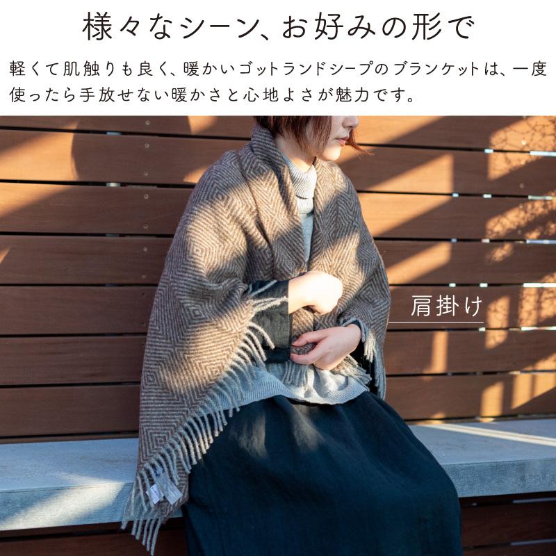 シルケボーウルドスピンデリ ファーン アッシュブラウン 85x130cm