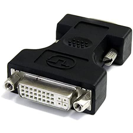 【開店記念セール！】 Black - Adapter Cable VGA to DVI-I 特別価格StarTech.com - Adap好評販売中 VGA to I DVI - M / F Macデスクトップ
