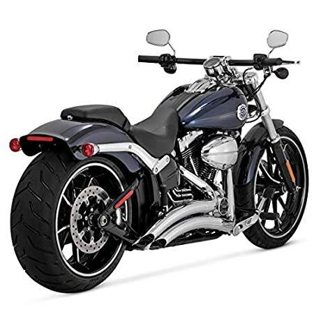 バイク パーツ フェンダーVance&Hines(バンスアンドハインズ) フルエキゾースト マフラー BIG RADIUS (ビッグラディウス) 2-2 ブラック FXSB [＿並行輸入品