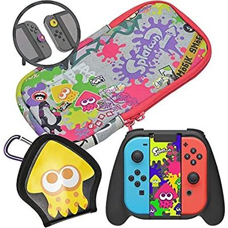 ゲーム XBOX PCHORI Splatoon 2 Deluxe Splat Pack with Squid Trigger Grip Officially Licens＿並行輸入品