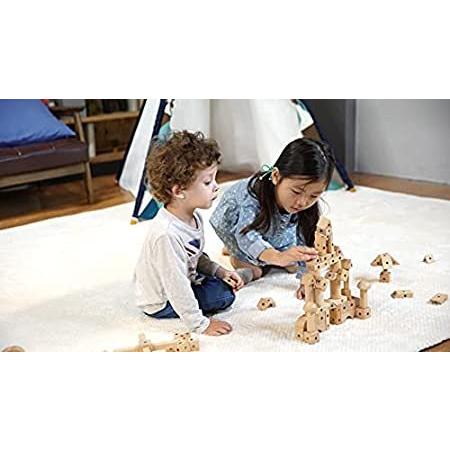US倉庫から取り寄せのためお届けに1-2週間かかります特別価格WIDU Magnetic W00den Building Bl0cks, 63 Piece Master Builder Set好評販売中 US倉庫から取り寄せのためお届けに1-2週間かかります特別価格WIDU Magnetic W00den Building Bl0cks, 63 Piece Master Builder Set好評販売中