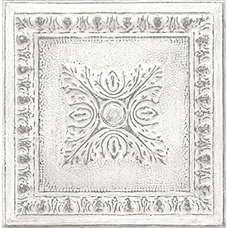 激安ブランド Reclaimed Nu2495 特別価格nuwallpaper Tin Off White好評販売中 White Wallpaper Stick Peel 壁紙 Terresrouges Com