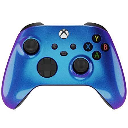 ゲーム Xbox Pcxbox Custom Gaming Controller Color Changing Shell Purple Blue Xbox C 並行輸入品 お得