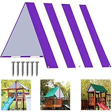 品質検査済 Swingset 特別価格ABCCANOPY Cover, 販売中 アウトドア キャンプ S Swing Waterproof Canopy Roof Playground 52"X90" スクリーンタープ
