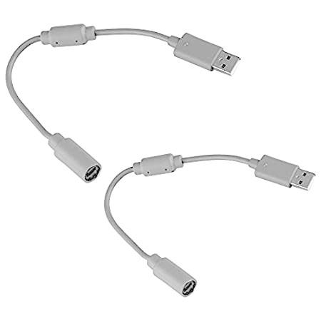 ゲーム XBOX PC2 Pack Breakaway Adapter Cable for Xbox 360, Replacement Dongle USB Breakaw＿並行輸入品