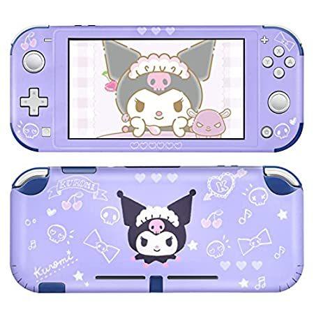 ゲーム Xbox Pcdlseego スイッチ ライトスキンステッカー Kuromi フルラップ 保護デカール かわいい漫画アニメビニールコンソール Joy Conカバー 並行輸入品 送料無料新品