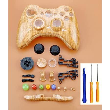 ゲーム XBOX PCFull Housing Shell Case Front and Back Cover Buttons Mod Kit for Xbox 360 C＿並行輸入品