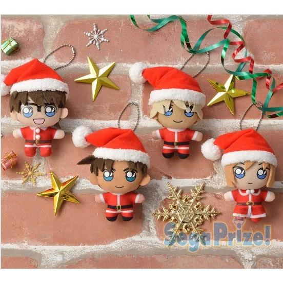 名探偵コナン キーチェーンマスコットクリスマスVer. 全4種セット  