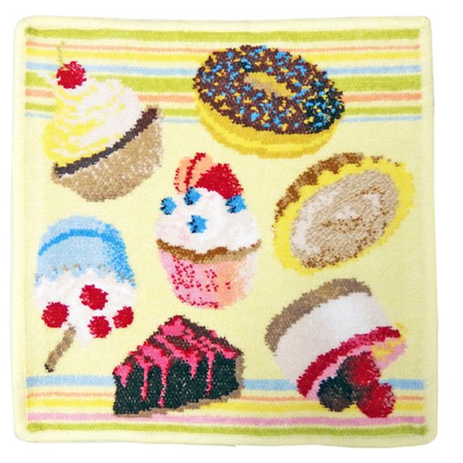 feiler（フェイラー） ハンカチ ハンドタオル カップケーキ 25 x 25cm