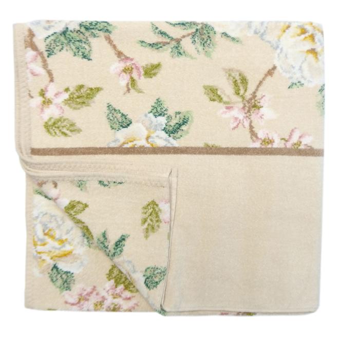 新品未使用　feiler フェイラー　非売品　バスタオル　クレドラシャンス　花柄 新品未使用 feiler フェイラー 非売品 バスタオル クレドラ