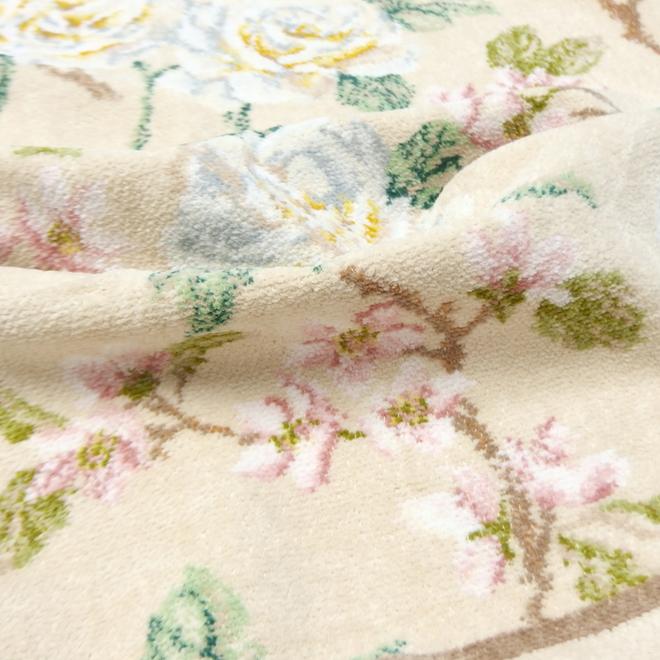 美品タグ付き　FEILER フェイラー　大判バスタオル　花柄 feiler フェイラー FEILER バスタオル FLOWER MEADOW フラワー