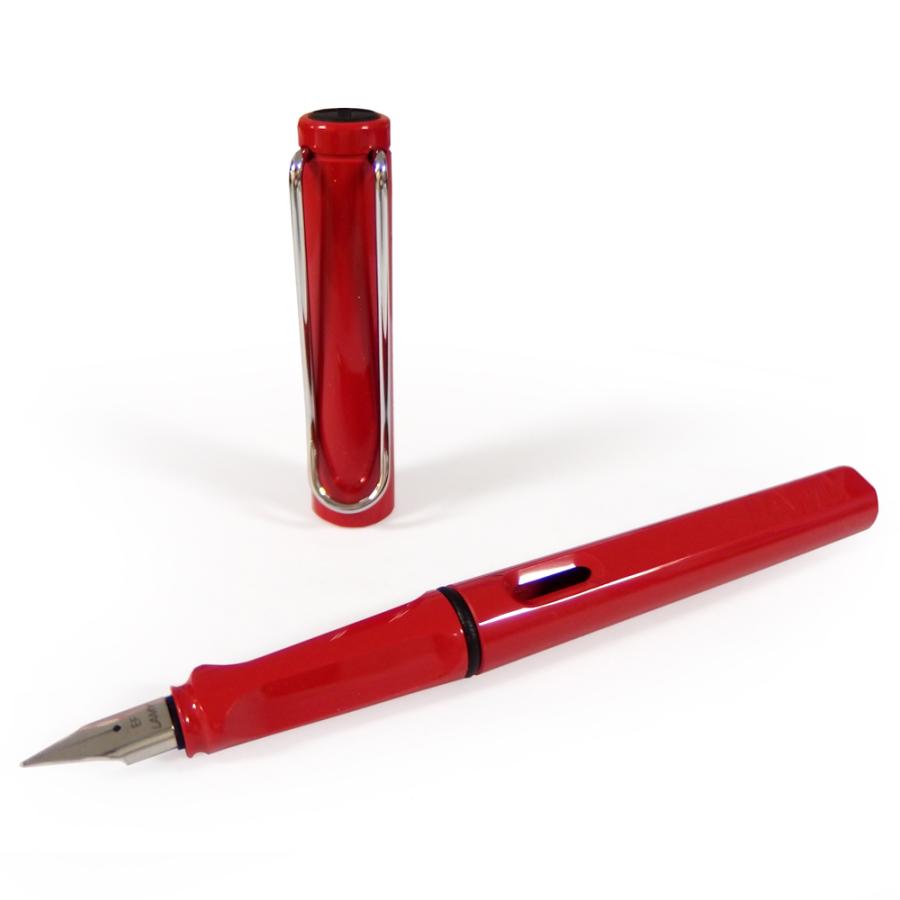 廃盤】LAMY サファリ レッド 黒クリップ シャープ ボールペン 廃盤