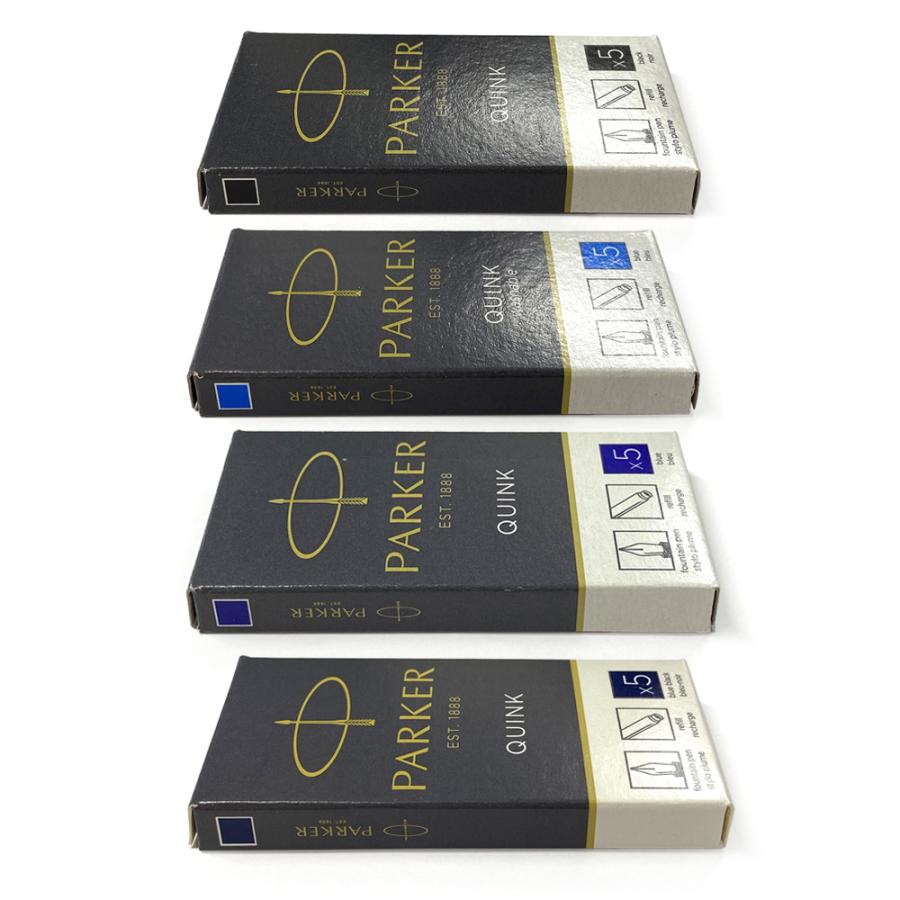 PARKER（パーカー） 万年筆 カートリッジ インク 1箱(5本入り