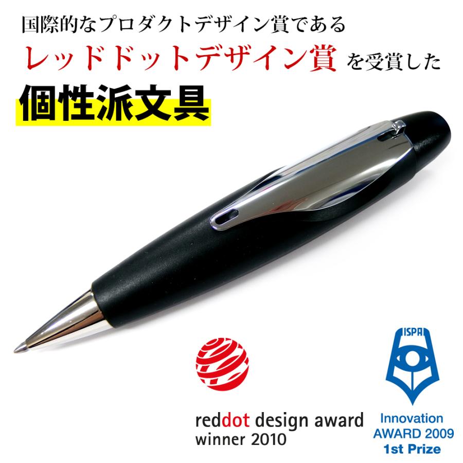 シュナイダー Schneider ID ボールペン M 中字 ブラック/クローム