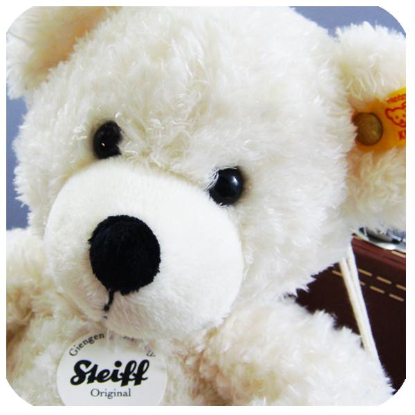 steiff lotte teddy bear in suitcase