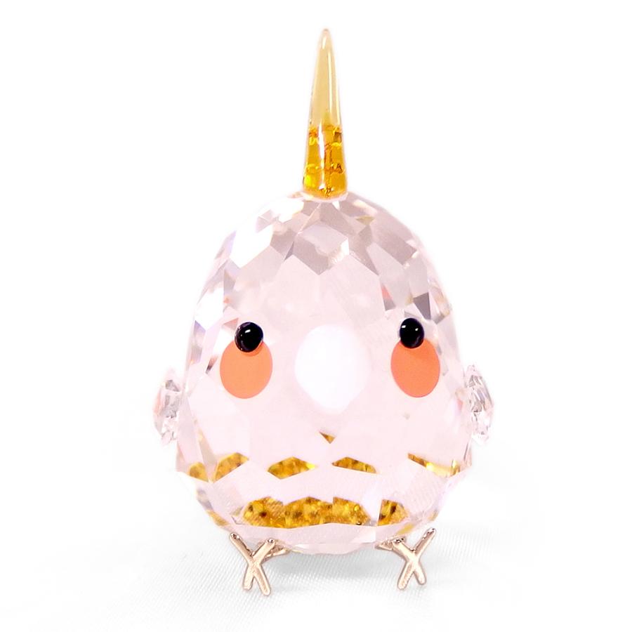 【新品✨️】SWAROVSKI　スワロフスキー　ピンク　オカメインコ 人気✨】SWAROVSKI スワロフスキー ピンク オカメインコ - メルカリ