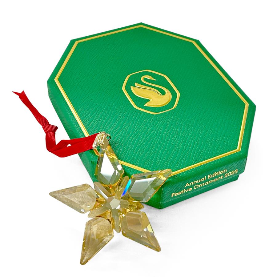 スワロフスキーオーナメントセットフェスティブ2023