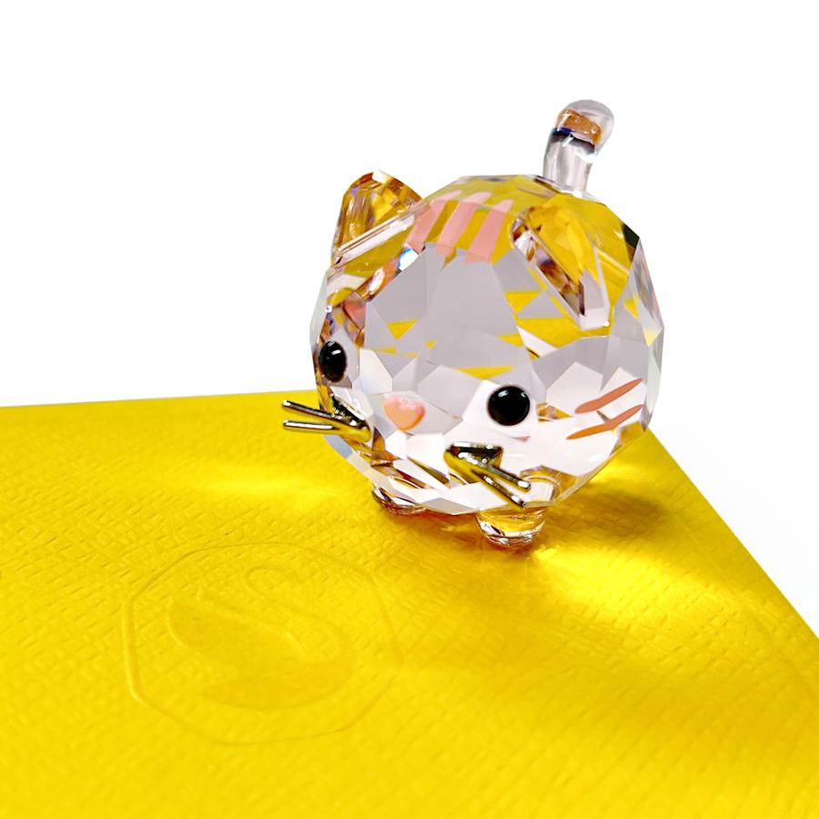 SWAROVSKI（スワロフスキー） クリスタル フィギュア Chubby Cats