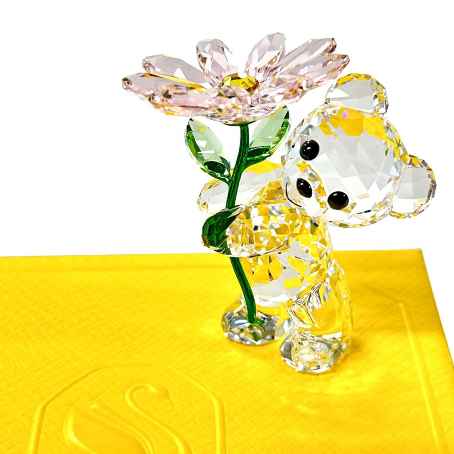 スワロフスキー SWAROVSKI クリスタル フィギュア クリスベア Kris Bear アデイジーフォーユー A Daisy for You #5675327 インテリア 置物 送料無料｜gport｜04