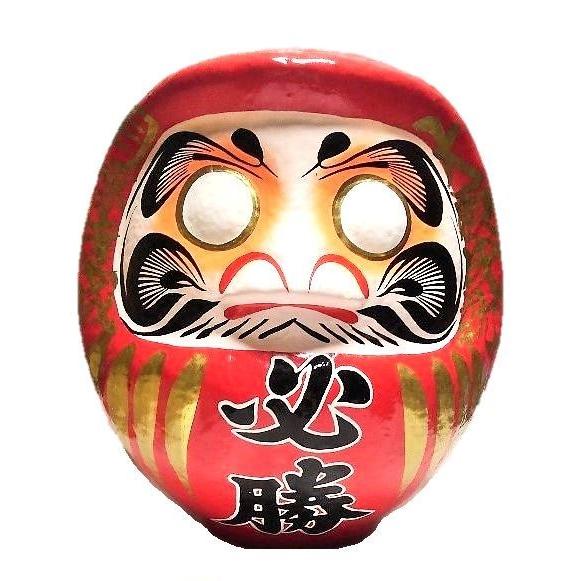 日本の伝統工芸品 必勝だるま 赤 15号 サイズ 52cm 必勝ダルマ 必勝