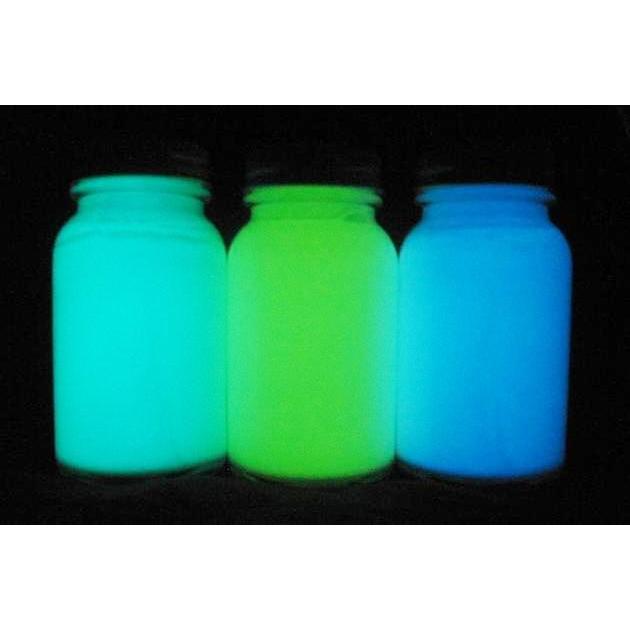 蓄光ペイント グリーン ブルー スーパーブルー 3色セット 高輝度 蓄光