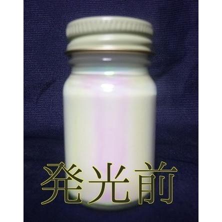 蓄光ペイント ブルー 100ml 蓄光 夜光 高輝度 発光 残光 蓄光塗料|gppro|02