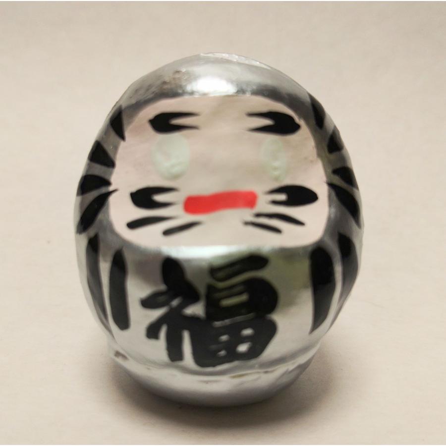 銀製　達磨　置物　福ダルマ 7552be4e6d220a333e715e92bf9582
