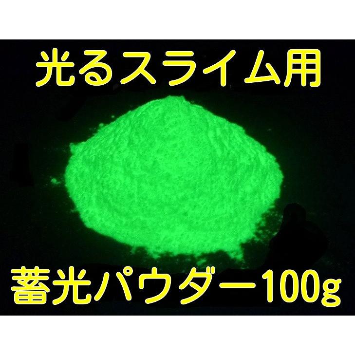 スライム用 蓄光パウダー グリーン 100g エコノミータイプ 蓄光 光るスライム Slime G100 蓄光堂 Yahoo 店 通販 Yahoo ショッピング